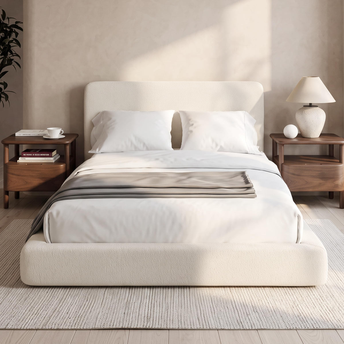 Queen Size Cloud Bed Frame Wrap, Upholstered Bed Frame Cover, Kit Only,