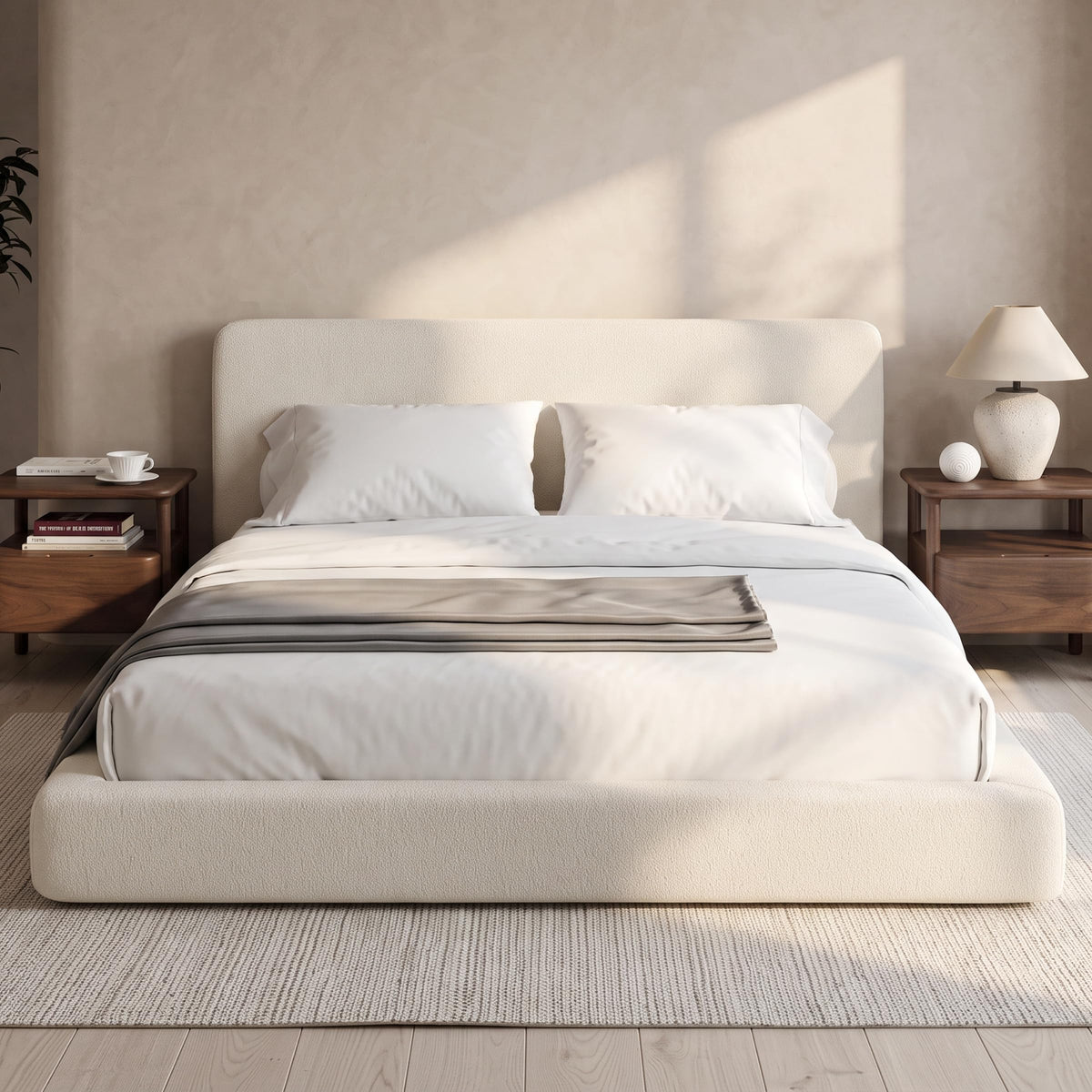Queen Size Cloud Bed Frame Wrap, Upholstered Bed Frame Cover, Kit Only,